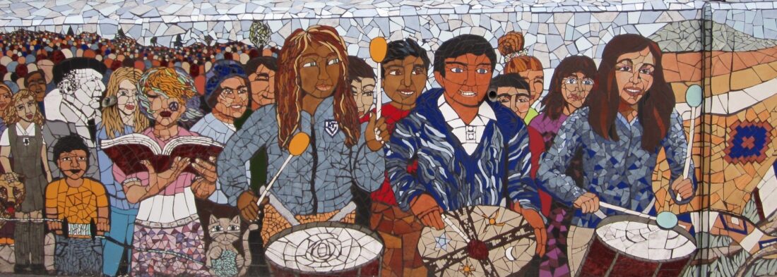 El legado artístico del Mural Mosaico LTV de Shannon McEvoy