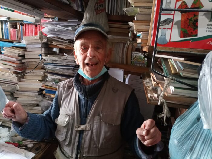 Don Juan Benavente dueño de la Ateneo Libros