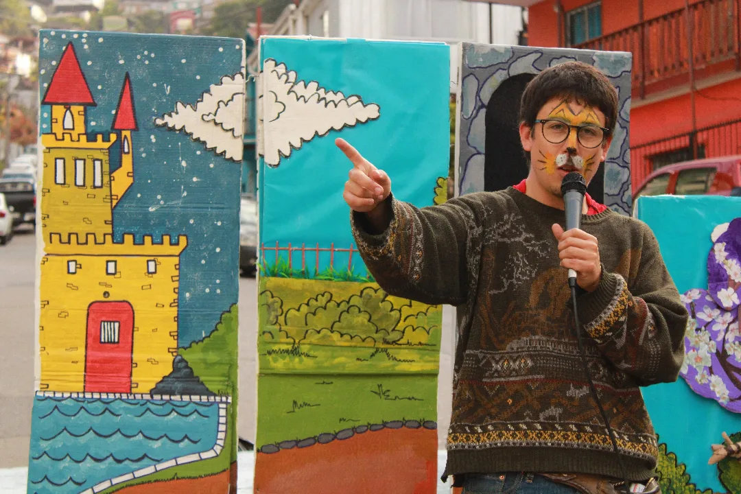 Gabriel Canelo, presidente de la JJVV N°24 "Basilio Rojas", del cerro Yungay de Valparaíso.