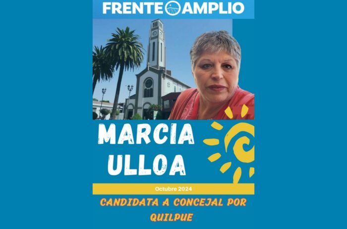 Marcia Ulloa candidata a Concejal por Quilpué