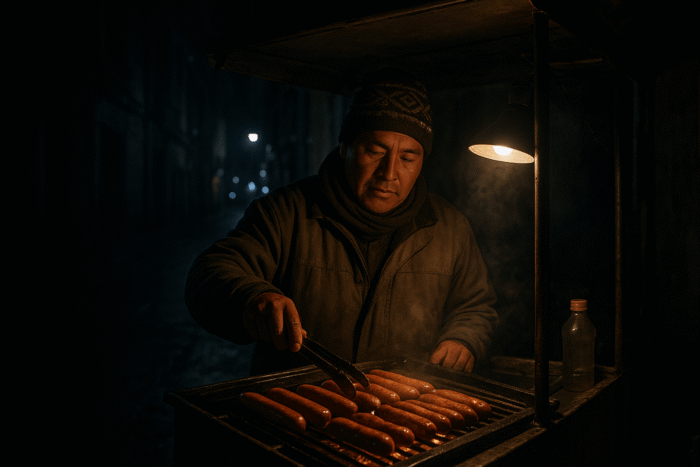 “Hombre de la noche” por Salem Arce Tavares