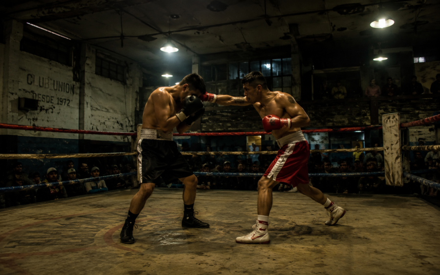 “El Boxeador” por Sergio Muñoz
